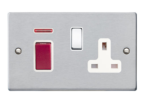 Hamilton 7645SS1SC-W - Hart SC 45DP+N+SS1 SC/Red/WH