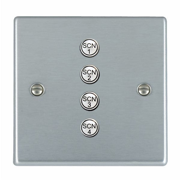 Hamilton 764SL-SV - Sm-Lig Hartland Satin Chrome 4SL Silver