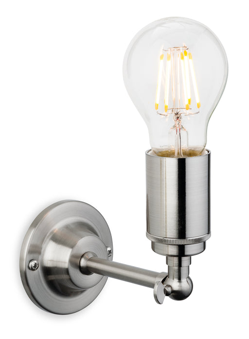 Firstlight 7650BS Indy Wall Light - Brushed Steel - Firstlight - Sparks Warehouse