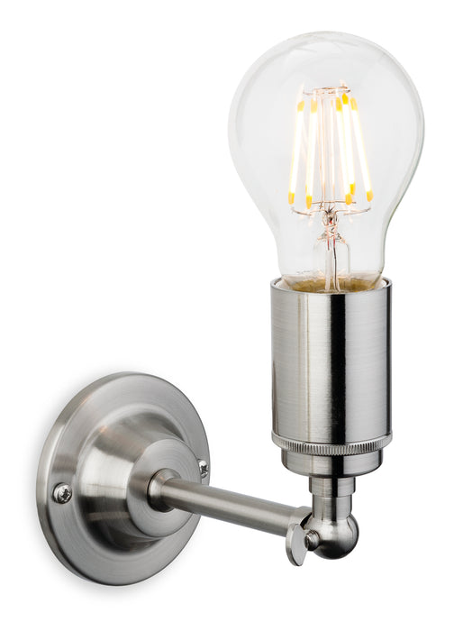 Firstlight 7650BS Indy Wall Light - Brushed Steel - Firstlight - Sparks Warehouse