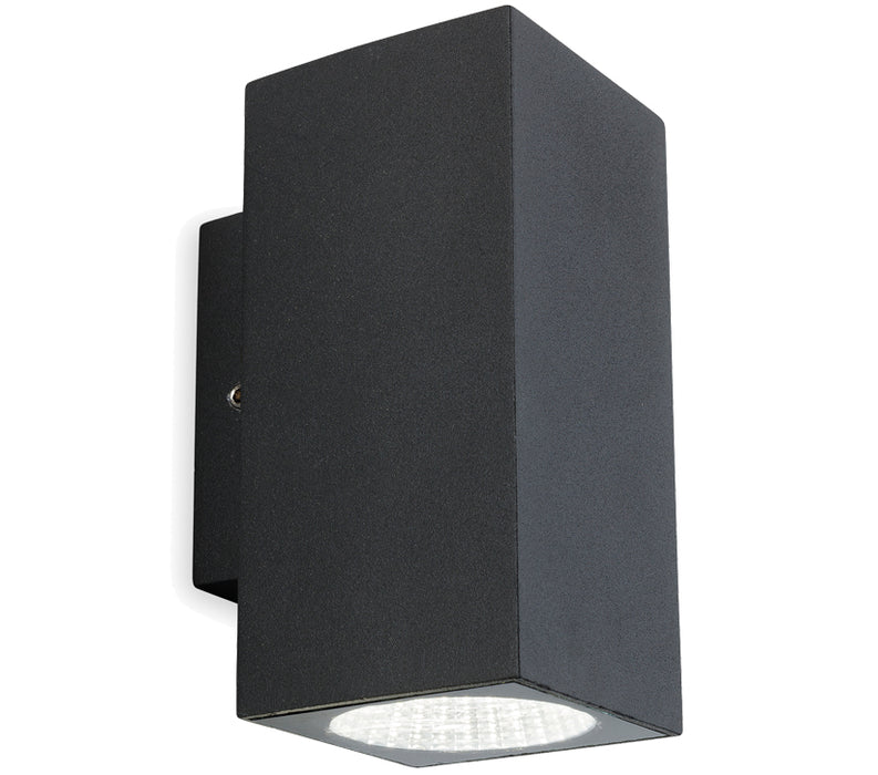 Firstlight 7677GP Dino LED 2 Light Aluminium Wall Light - Graphite - Firstlight - Sparks Warehouse