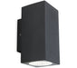 Firstlight 7677GP Dino LED 2 Light Aluminium Wall Light - Graphite - Firstlight - Sparks Warehouse