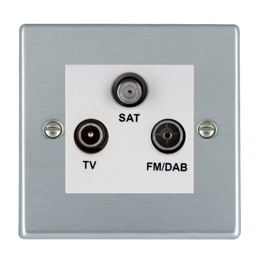 Hamilton 76DTRIDW - Hart SC Non-Isolat DAB TV+FM+SAT WH