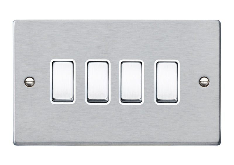 Hamilton 76R24SC-W - Hart SC Rkr 2 Way 4g 10AX SC/WH