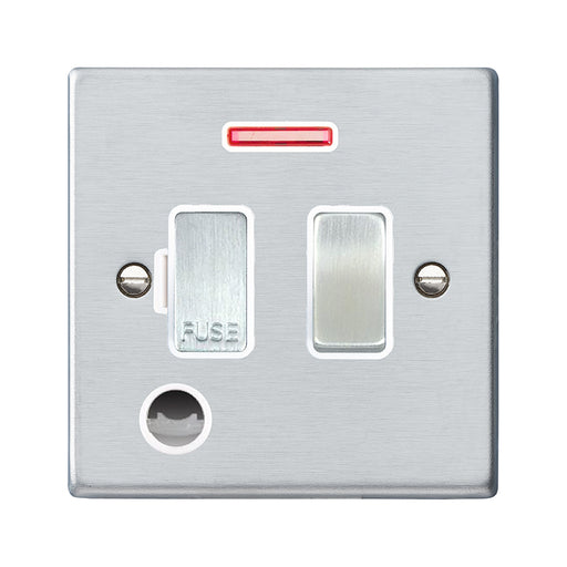 Hamilton 76SPNCSC-W - Hart SC 13A DP Fuse SP+N+CO SC/WH