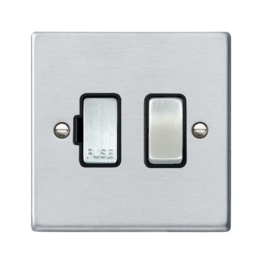 Hamilton 76SPSC-B - Hart SC 1g 13A DP Fused Spur SC/BL