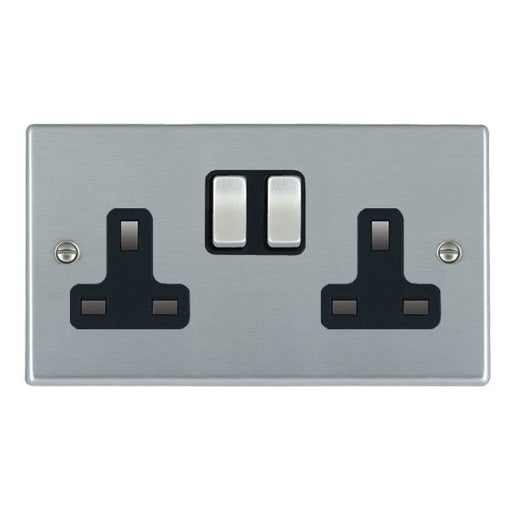 Hamilton 76SS2SC-B - Hart SC 2g 13A DP Swt Skt SC/BL