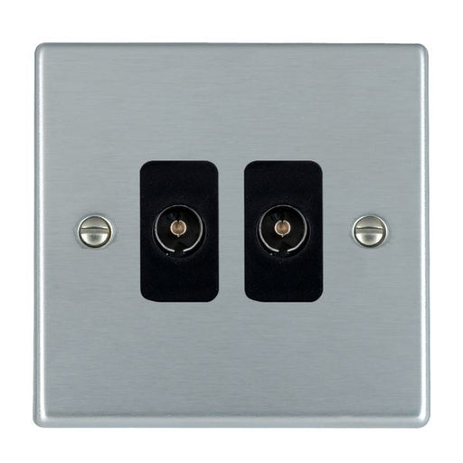 Hamilton 76TV2B - Hart SC 2g Non-Isolated TV 2in/2out BL