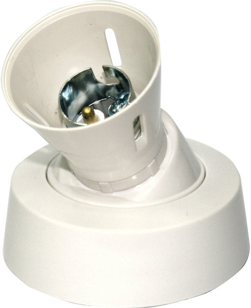 BG 767 BATTEN HOLDER Enclosed ANGPower 2 TERMINAL EARTH IN BASE PVC TAILS + HO SKIRT - BG - sparks-warehouse