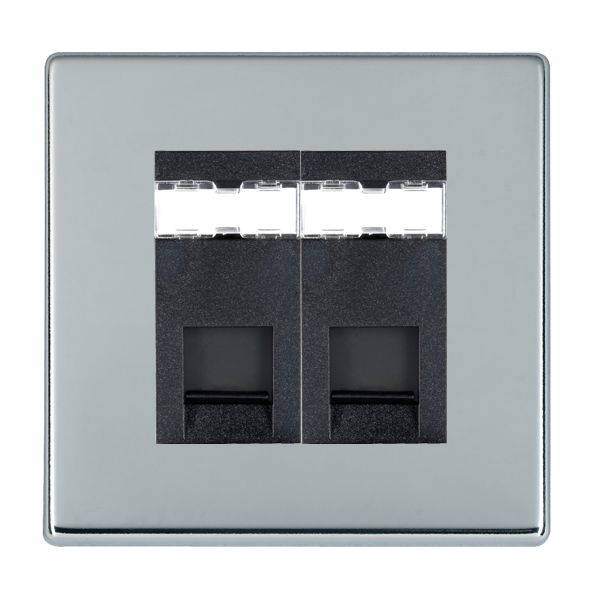 Hamilton 77C2J45B - Hart CFX BC 2g RJ45 CAT5E Unshielded BL