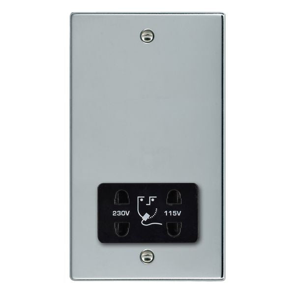 Hamilton 77SHSB - Hart BC Shaver Dual Volt Socket BL