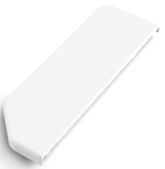 BG CM3CSEL SKIRTING 3 COMPARTMENT TRUNKING END CAP LEFT - BG - sparks-warehouse