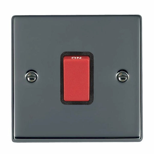 Hamilton 7845B - Hart BK 1g 45A Double Pole Red Rkr/BL