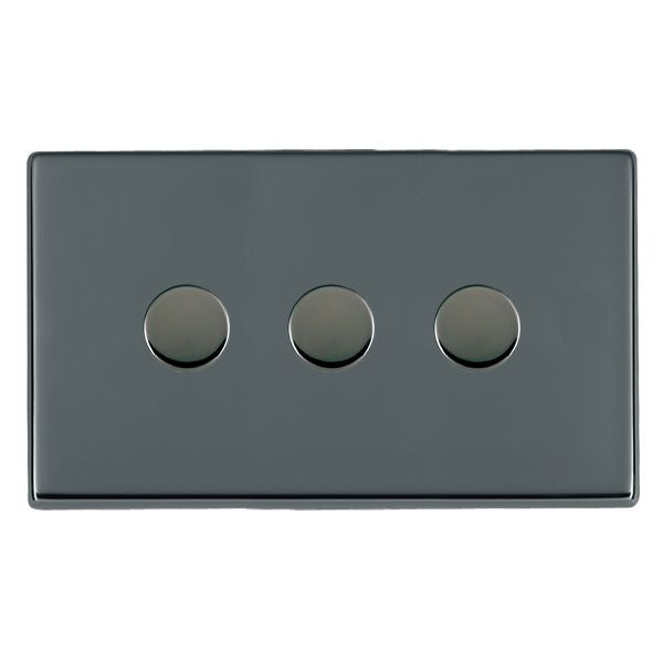 Hamilton 78C3XLEDITB100 - Hart CFX BK 3g LEDITB100 2 way Dimmer BK