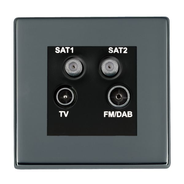 Hamilton 78CDENTB - Hart CFX BK Non-Isolated TV+FM+2XSAT BL