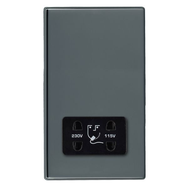 Hamilton 78CSHSB - Hart CFX BK Shaver Dual Volt Socket BL