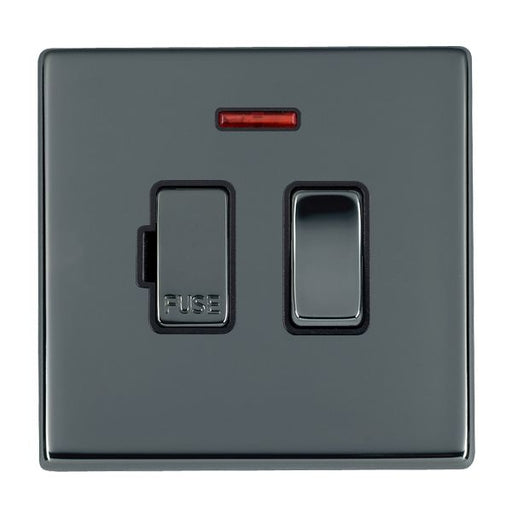 Hamilton 78CSPNBK-B - H-CFX BK 13A DP Fused Spur+N BK/BL