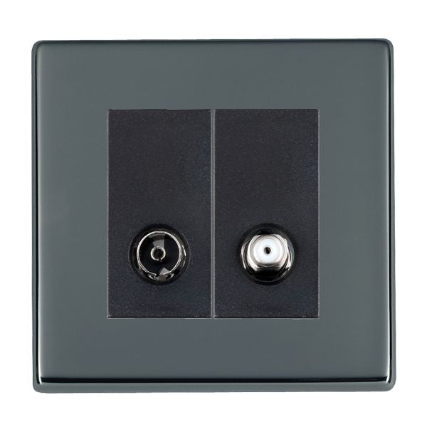 Hamilton 78CTVSATB - H-CFX BK 2g N-Isol TV+Sat 2in/2out BL