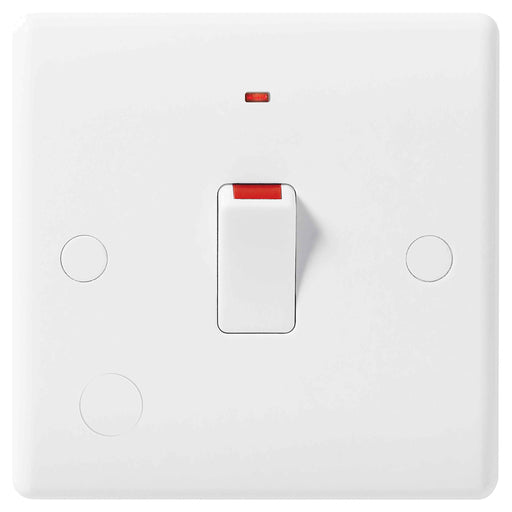 BG Nexus 833 20A Double Pole Switch FLEX Outlet With Indicator DEEP - BG - sparks-warehouse