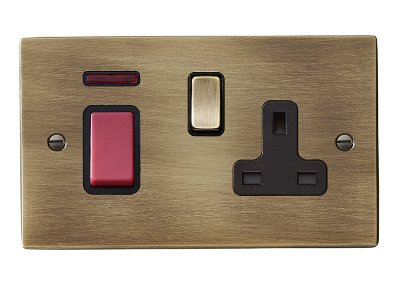 Hamilton 7945SS1AB-B - Hart AB 45DP+N+SS1 AB/Red/BL