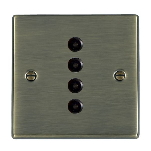 Hamilton 794SL-BL - Sm-Lig Hartland Antique Brass 4SL Black