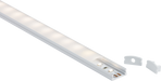 Knightsbridge 1MSURW 1M Aluminium Profile - Surface Mount Flat in White  Sparks Warehouse - Sparks Warehouse