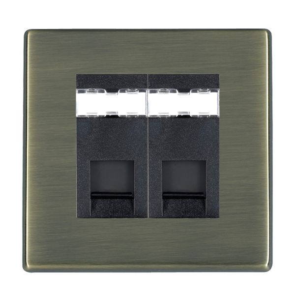 Hamilton 79C2J45B - Hart CFX AB 2g RJ45 CAT5E Unshielded BL