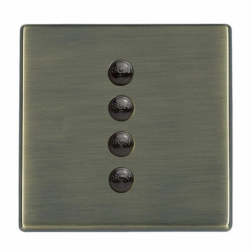 Hamilton 79C4SL-BL - Sm-Lig Hart CFX Antique Brs 4SL Black