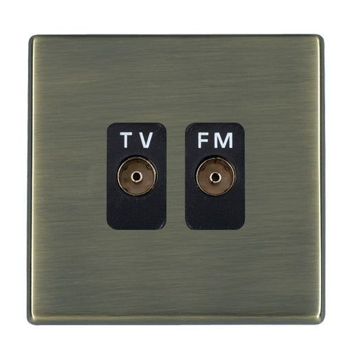 Hamilton 79CTVFMB - H-CFX AB Isolat TV/FM Diplex 1in/2out BL
