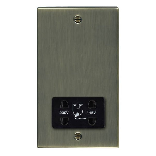 Hamilton 79SHSB - Hart AB Shaver Dual Volt Socket BL