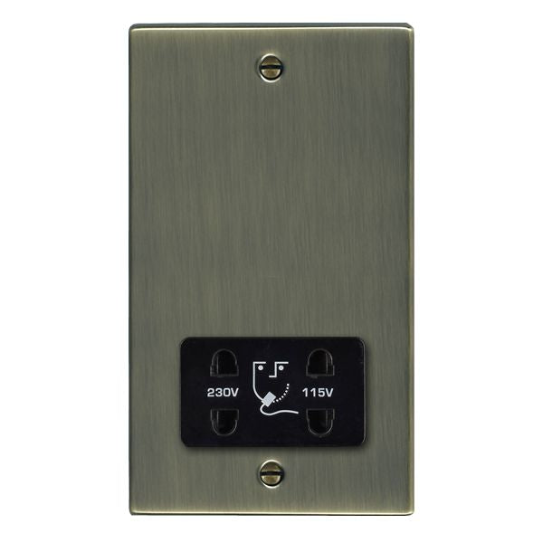 Hamilton 79SHSB - Hart AB Shaver Dual Volt Socket BL