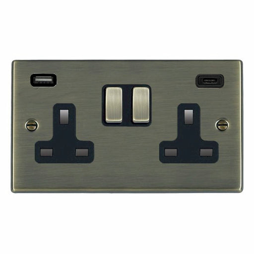 Hamilton 79SS2USBCAB-B - Hart AB DP SS2 + USB+ C USB AB-B