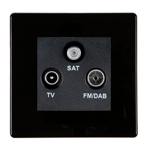 Hamilton 7BCDTRIDB - HCFX Col BL Non-Isolat DAB TV+FM+SAT BL