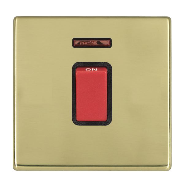 Hamilton 7G2145NB - Hart G2 PB 1g 45A Dbl Pole+N Red Rkr/BL