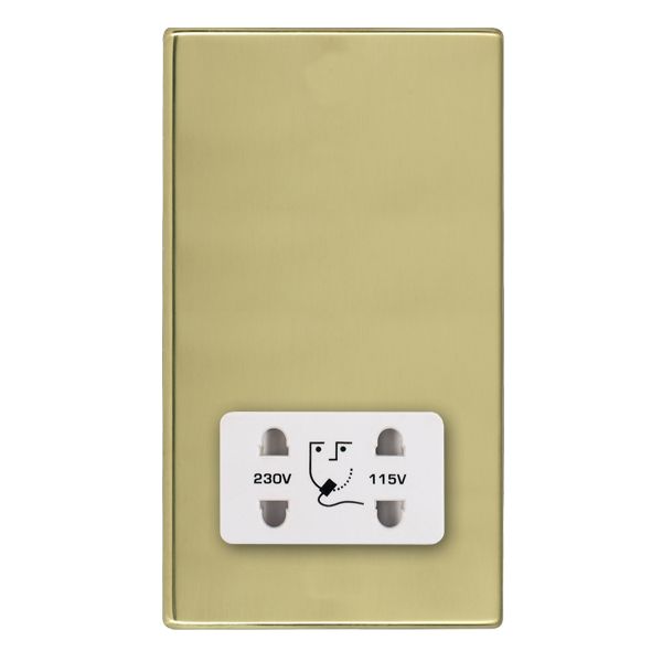 Hamilton 7G21SHSW - Hart G2 PB Shaver Dual Volt Socket WH