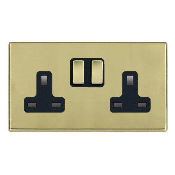 Hamilton 7G21SS2PB-B - Hart G2 PB 2g 13A DP Swt Skt PB/BL