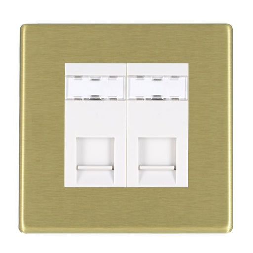 Hamilton 7G222J45-C6W - Hart G2 SB 2g RJ45 CAT6 Unshielded WH