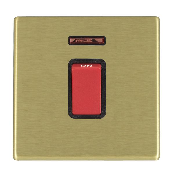 Hamilton 7G2245NB - Hart G2 SB 1g 45A Dbl Pole+N Red Rkr/BL