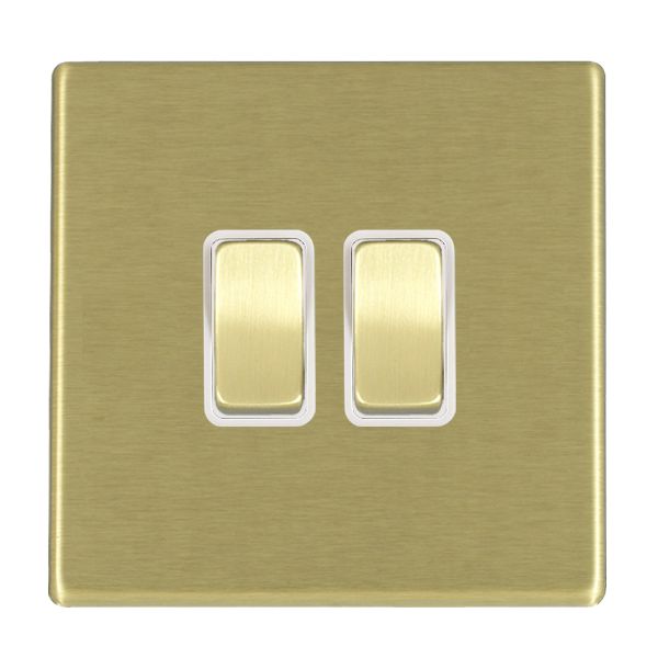 Hamilton 7G22R22SB-W - Hart G2 SB 2g 10AX 2 Way Rkr SB/WH