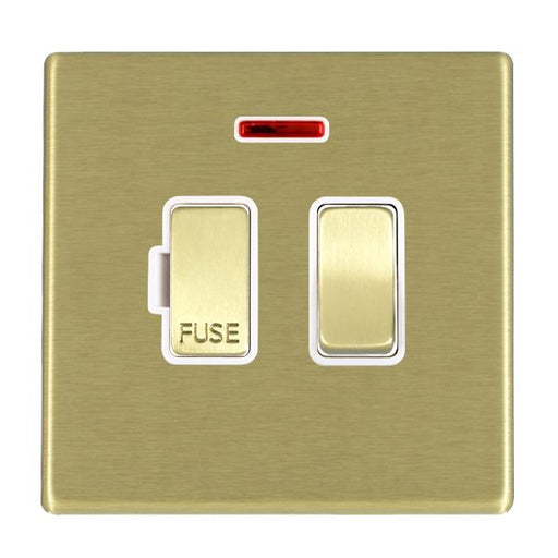 Hamilton 7G22SPNSB-W - Hart G2 SB 13A DP Fused Spur+N SB/WH