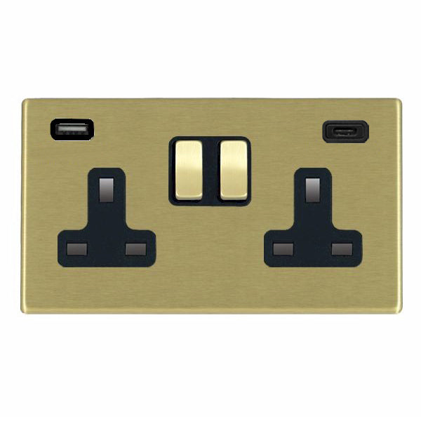 Hamilton 7G22SS2USBCSB-B - Hart G2 SB DP SS2 + USB+ C USB SB/BL