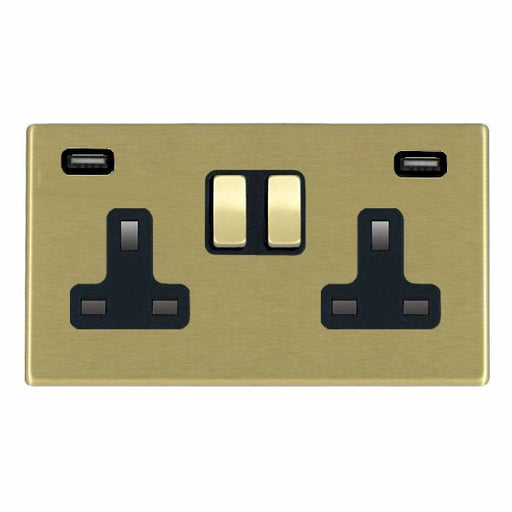 Hamilton 7G22SS2USBULTSB-B - Hart G2 SB DP SS2 + USBULTx2 SB/BL