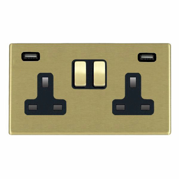 Hamilton 7G22SS2USBULTSB-B - Hart G2 SB DP SS2 + USBULTx2 SB/BL