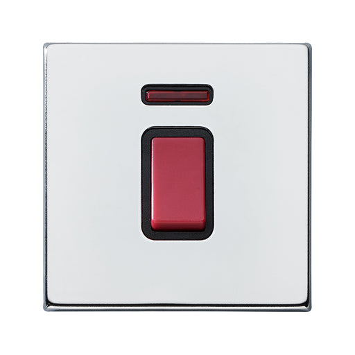 Hamilton 7G2745NB - Hart G2 BC 1g 45A Dbl Pole+N Red Rkr/BL