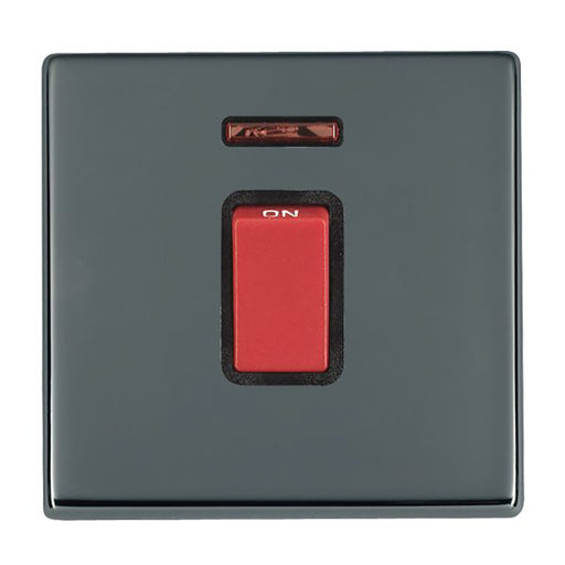 Hamilton 7G2845NB - Hart G2 BK 1g 45A Dbl Pole+N Red Rkr/BL