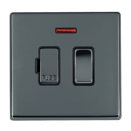 Hamilton 7G28SPNBK-B - Hart G2 BK 13A DP Fused Spur+N BK/BL