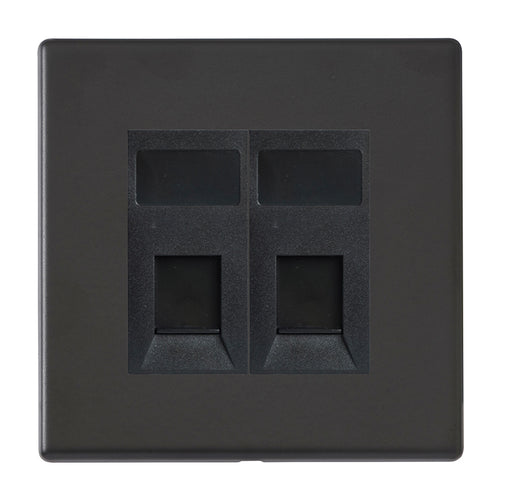 Hamilton 7G2MB2J45B - Hart G2 MB 2g RJ45 CAT5E Unshielded BL