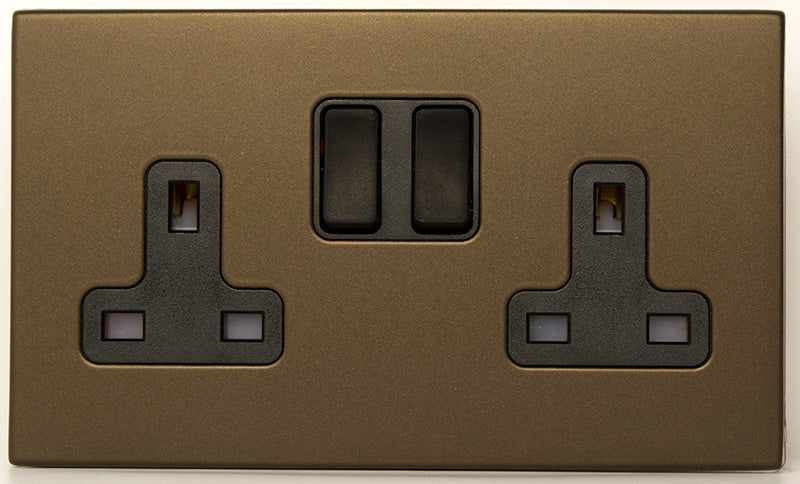 Hamilton 7G2RBSS2BL-B - Hart G2 RB 2g 13A DP Swt Skt BL/BL