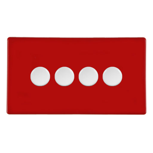 Hamilton 7RC4XLEDITB100WH - HCFX Col Red 4g LEDITB100 2 way Dim WH