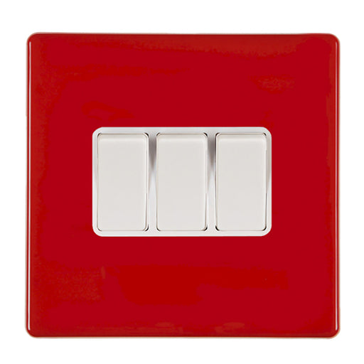 Hamilton 7RCR23WH-W - HCFX Col Red 3g 10AX 2 Way Rkr WH/WH